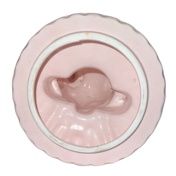 New Vintage‎ Cookie Jar Made in Japan Ceramic Clown Hat Bow Tie Ruffled Collar - Picture 11 of 14